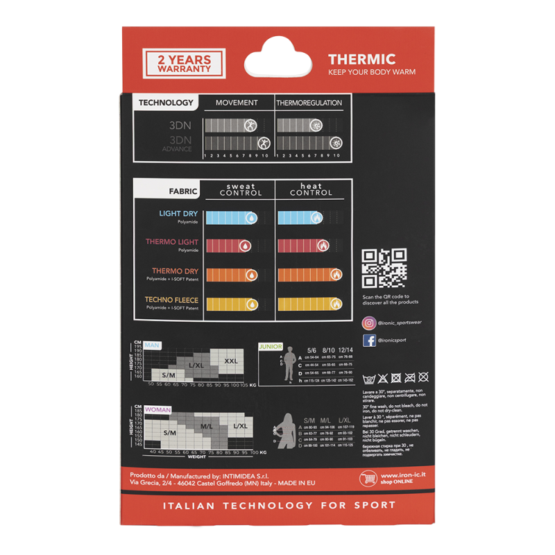 DAMEN THERMO-UNTERWÄSCHE – SET | BLACK | L-XL | Diel