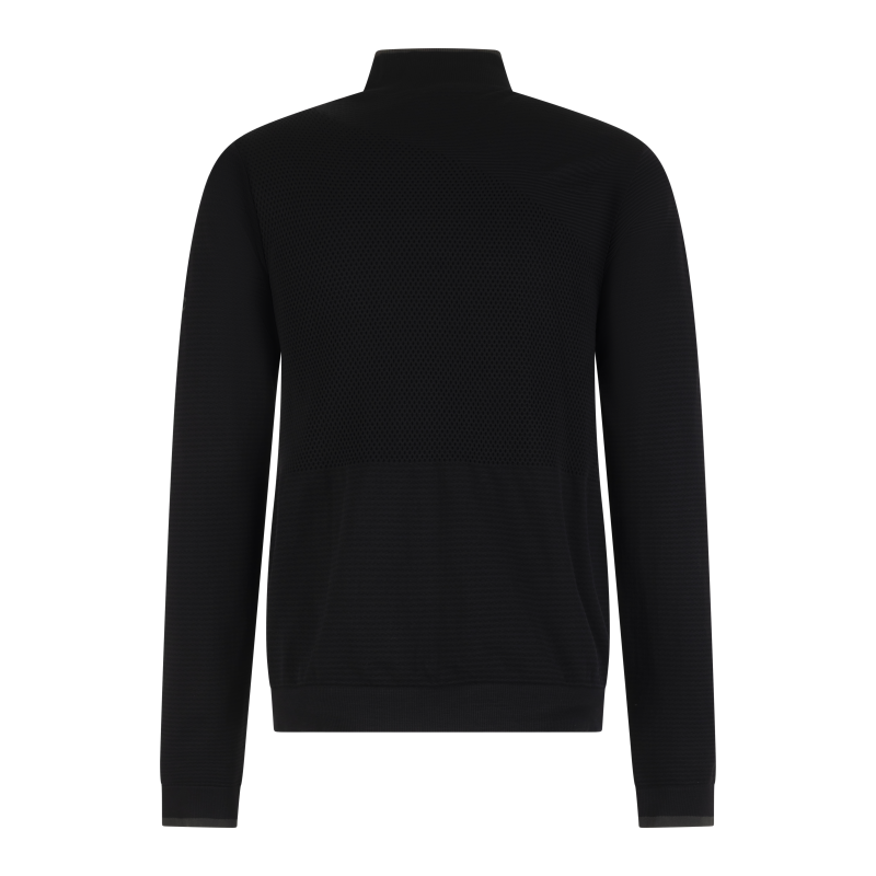 HERREN-SWEATSHIRT MIT REISSVERSCHLUSS | BLACK | M(50) | Diel