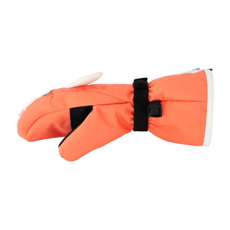 KINDER-SKIHANDSCHUHE MIT HASENDESIGN | ORANGE | XS-S | Diel