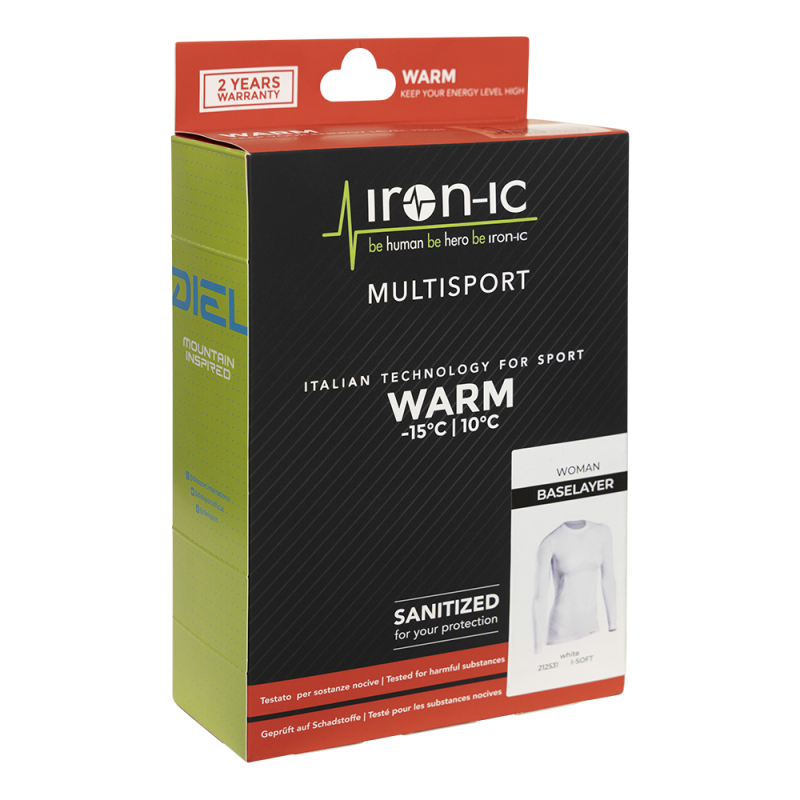 DAMEN THERMO-SHIRT | WHITE | L-XL | Diel